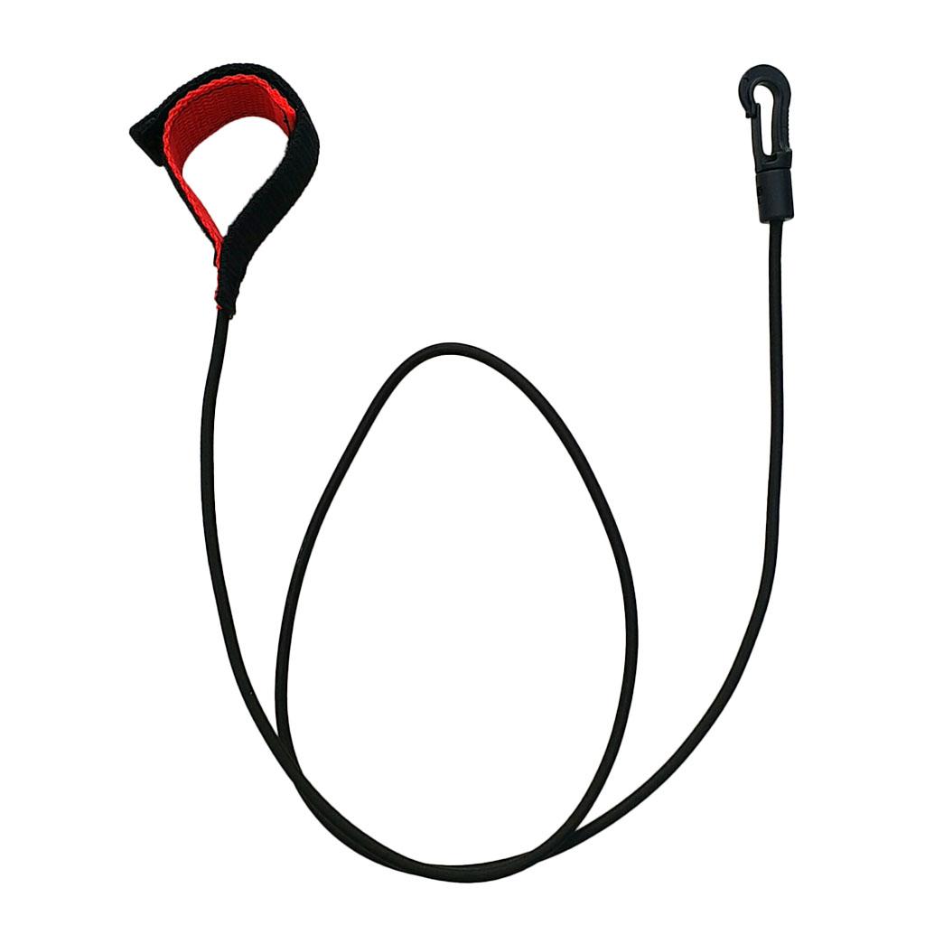 Fishing Kayak Paddle Leash - 多機能カヤックパドルリーシュ、ボート用弾性ランヤード、パドルボード、サーフィン、スキーフィッシングロッドホルダー、カヤックアクセサリー