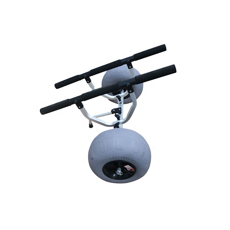 Fishing Kayak Cart - 卸売タイプJプラスチック製ボートカート、ビーチカヤックトロリー、釣り用カヤックアクセサリー