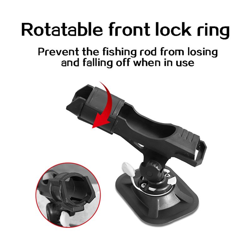 Fishing Kayak Rod Holder - L79A ボートカヤック釣り竿ホルダーアクセサリー 小型ボートラフト釣り道具 PVCボードロッドホルダー 固定ポールマウントアングル