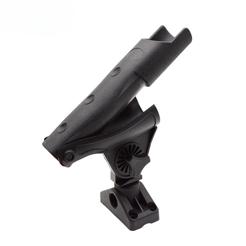 Fishing Kayak Fish Finder Mount - 取り外し可能な釣り竿ホルダーベース、インフレータブルボート用魚群探知機マウント、カヤック、カヌー、釣り竿ソケット、取り付けキット、マリンギア