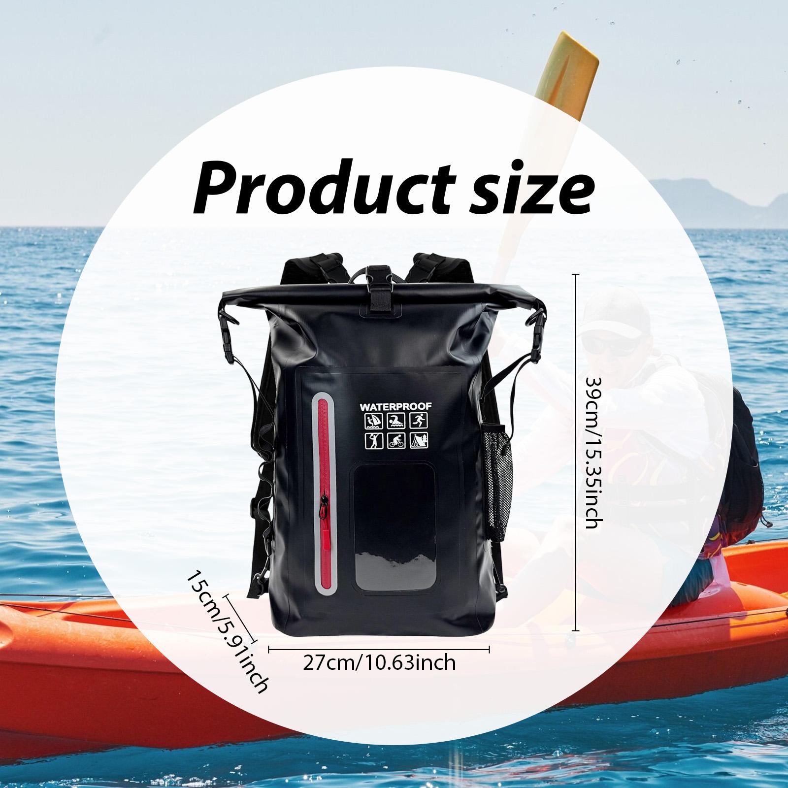 Fishing Kayak Storage Bag - 防水ドライバッグ 防水バックパック 防水収納バッグ カヤックフロートバッグ 釣り用
