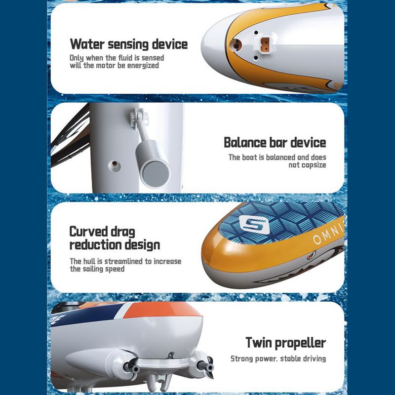 Rc ボート 2.4 ghz リモートコントロールヨットスイ - Fishing Kayak Sit On Top のレビューと価格