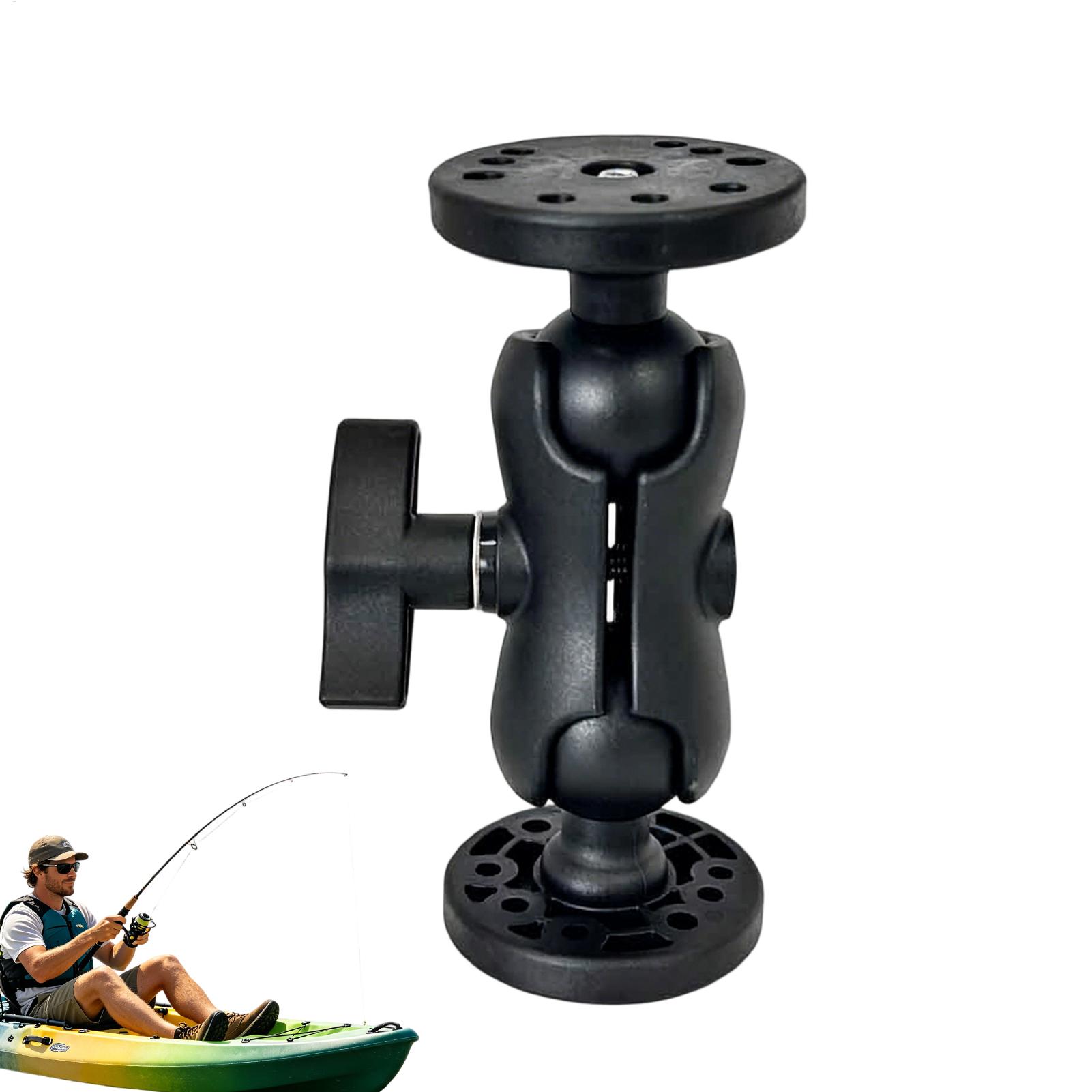 カヤック用魚群探知機マウント 360度調整可能なカヤックトラ - Fishing Kayak Fish Finder Mount のレビューと価格