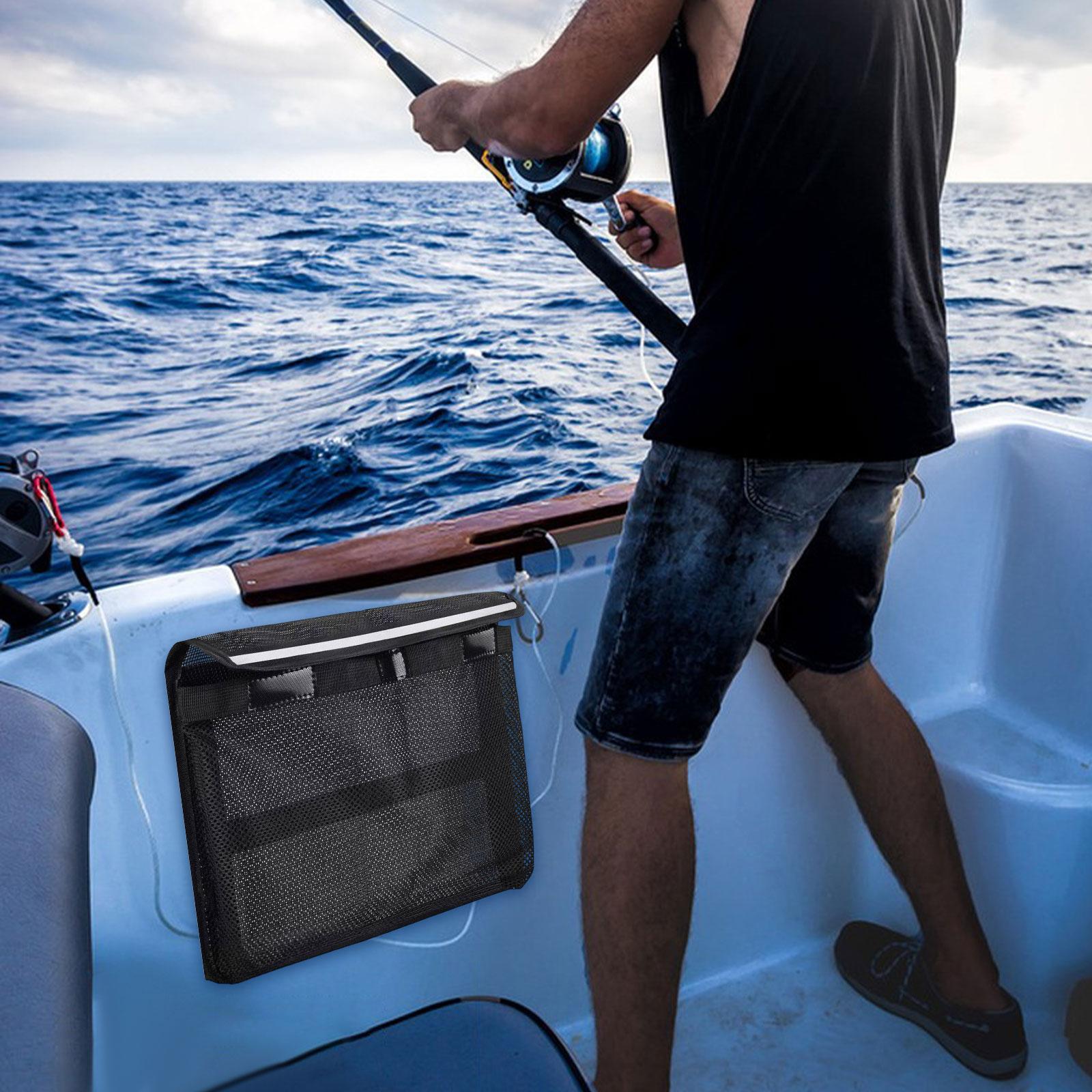 多用途ボート収納バッグ自己粘着性ポリエステルマリンオーガナイ - Fishing Kayak Storage Bag のレビューと価格