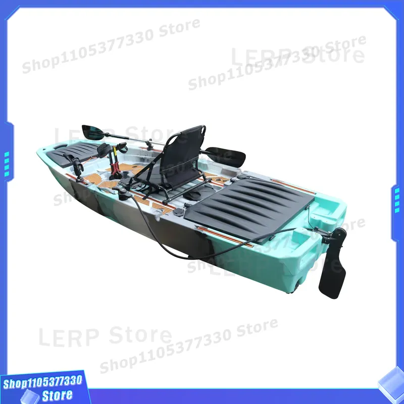 10.4フィート フィンペダル式カヤック シングルパドラー  - Fishing Kayak Pedal Drive のレビューと価格