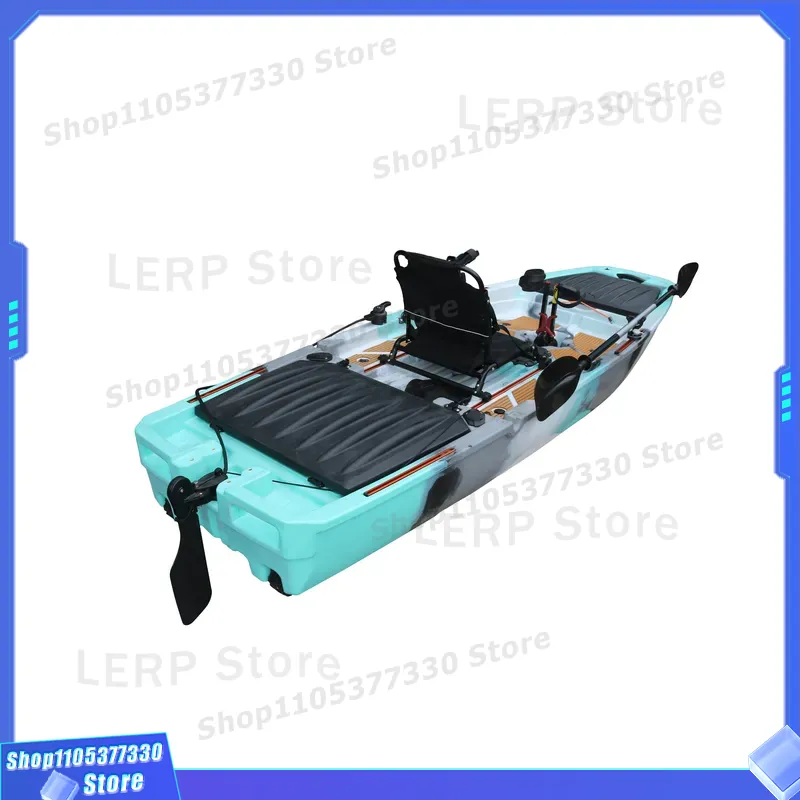 10.4フィート フィンペダル式カヤック シングルパドラー  - Fishing Kayak Pedal Drive のレビューと価格