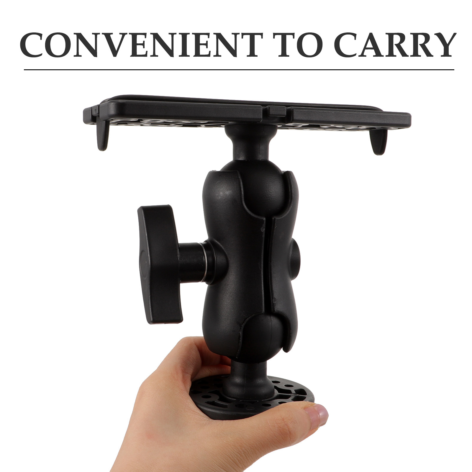 プレミアム魚群探知機マウントブラケット カヤックボートカヌー - Fishing Kayak Fish Finder Mount のレビューと価格