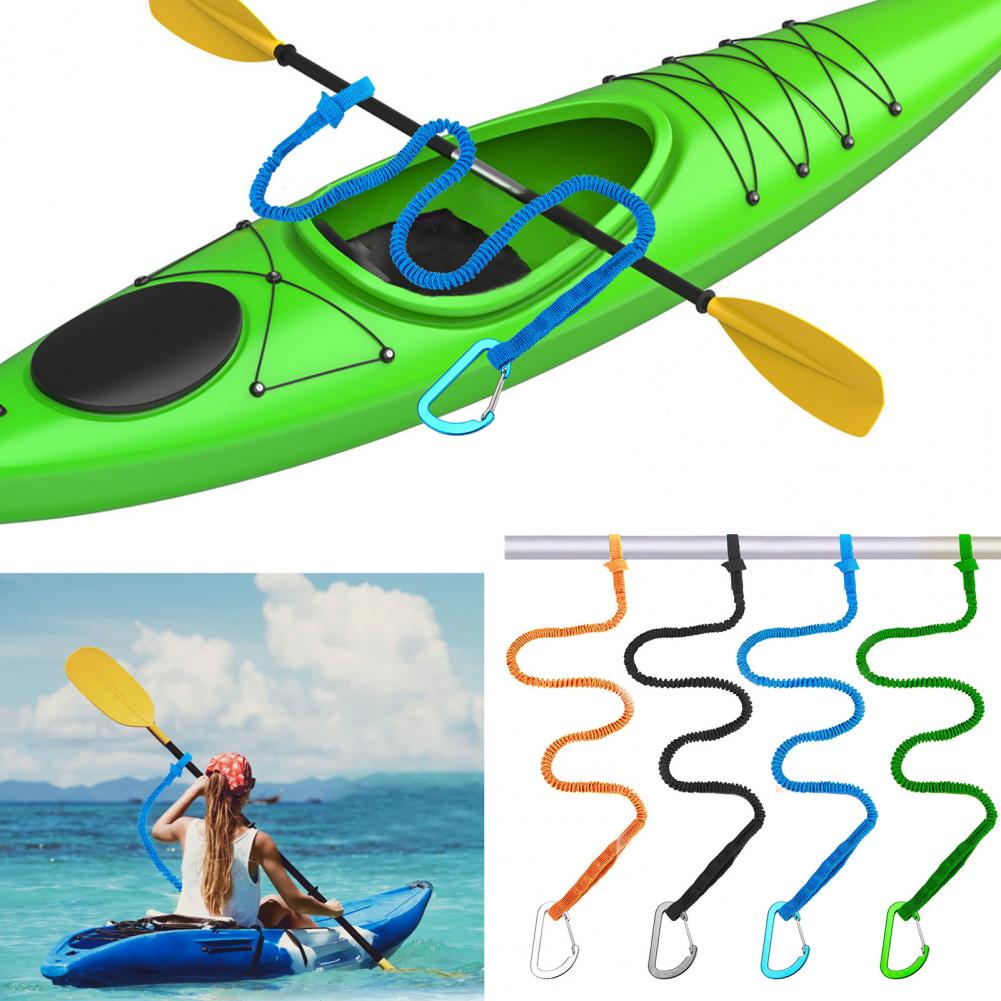 カヤック、パドルラッシュ、ボート、釣り、バンジーストラップ、 - Fishing Kayak Paddle Leash のレビューと価格
