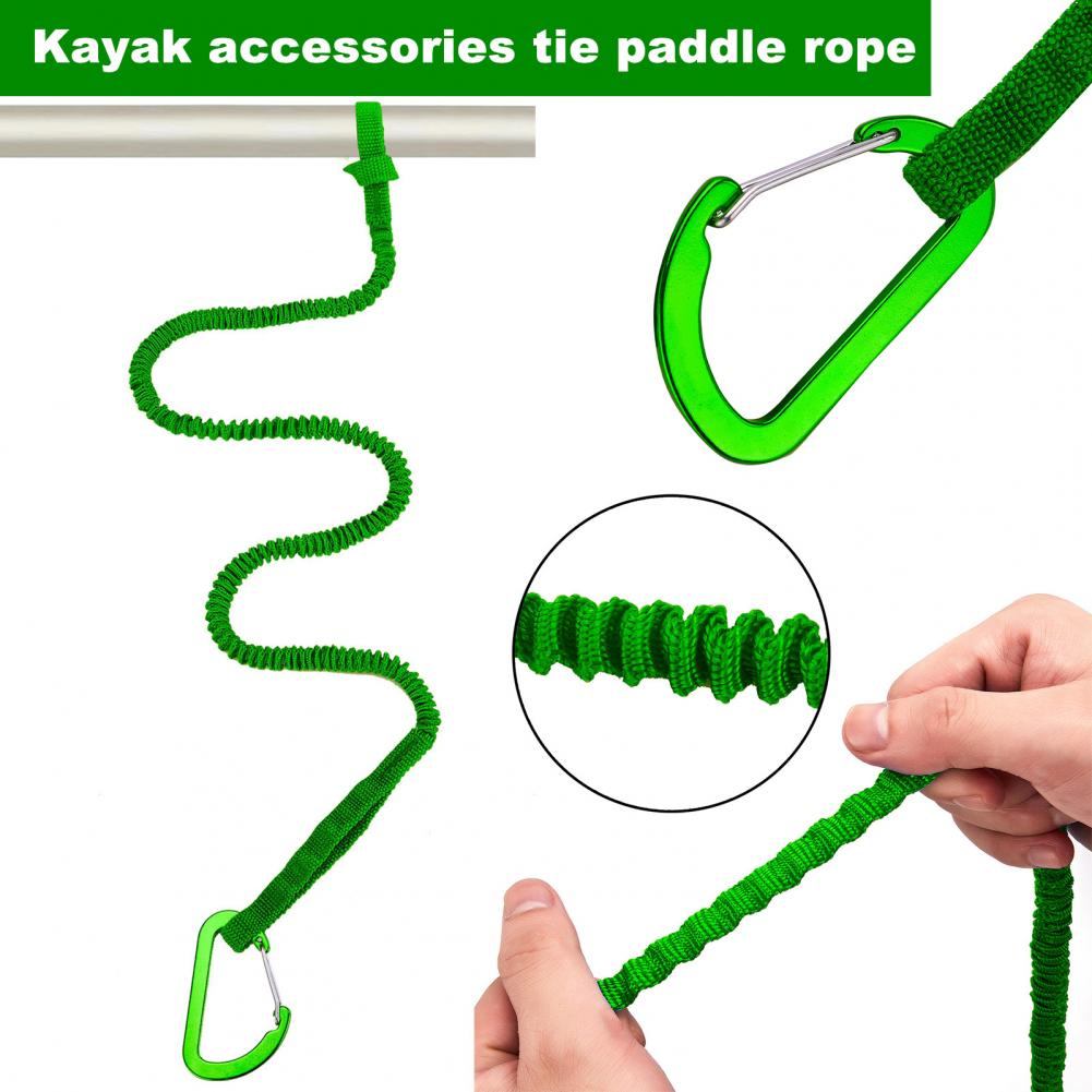 カヤック、パドルラッシュ、ボート、釣り、バンジーストラップ、 - Fishing Kayak Paddle Leash のレビューと価格