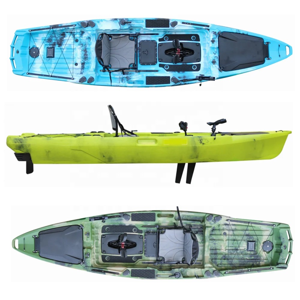 13フィートペダルカヤックプロペラまたはフィンペダルドライブ - Fishing Kayak Trolling Motor のレビューと価格