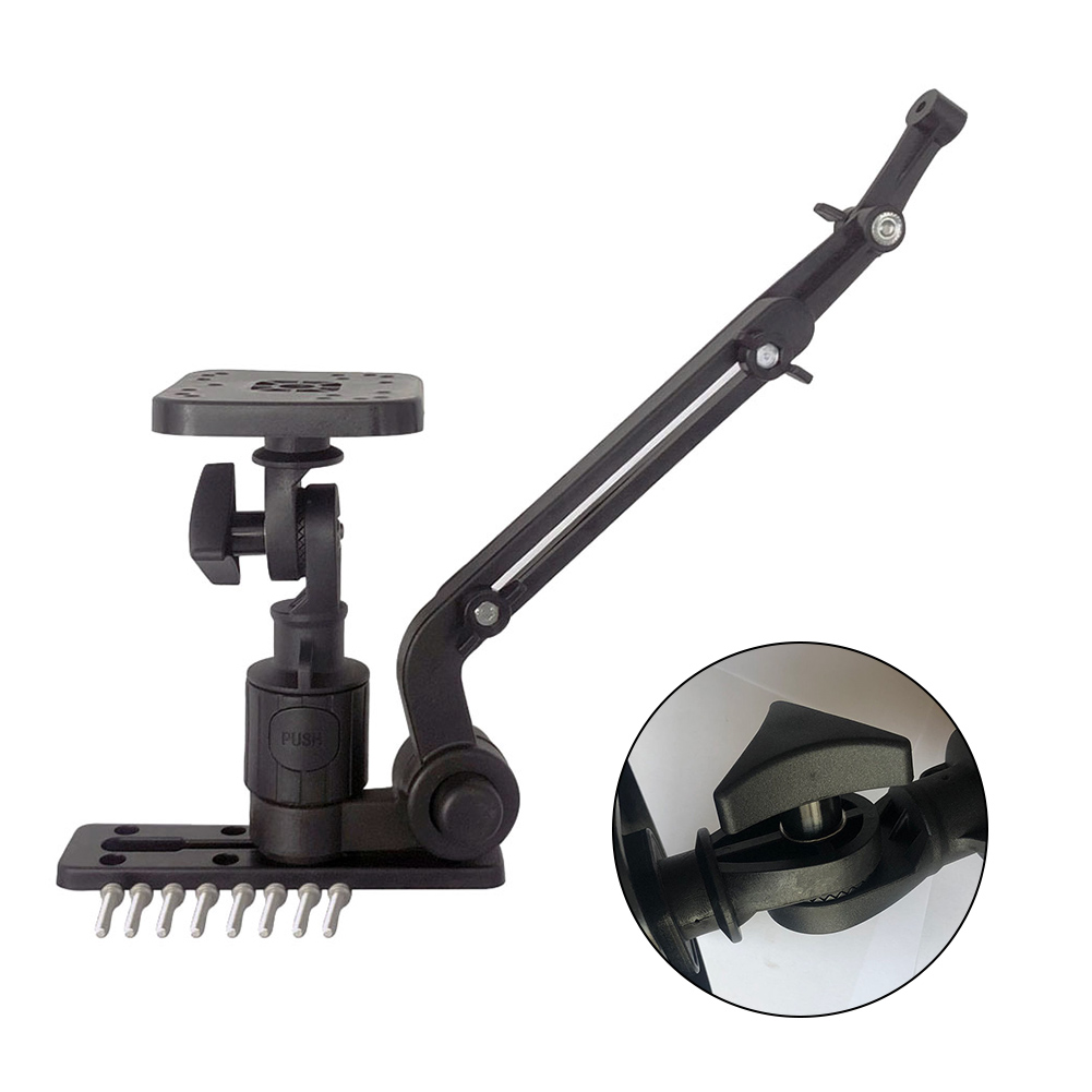 部分ブラケット 魚群探知機 カヤック釣り用マウント 調整可能 - Fishing Kayak Fish Finder Mount のレビューと価格