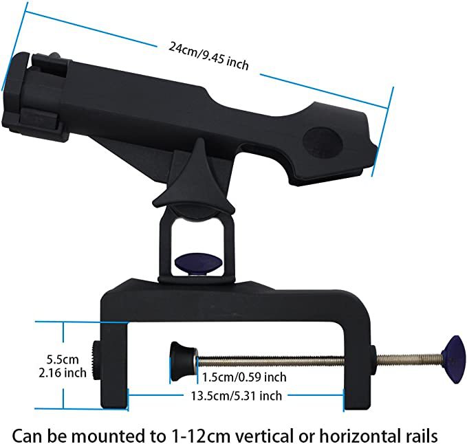 ソーラーマリン SMF30 カヤック回転式フィッシングシート - Fishing Kayak Rod Holder のレビューと価格