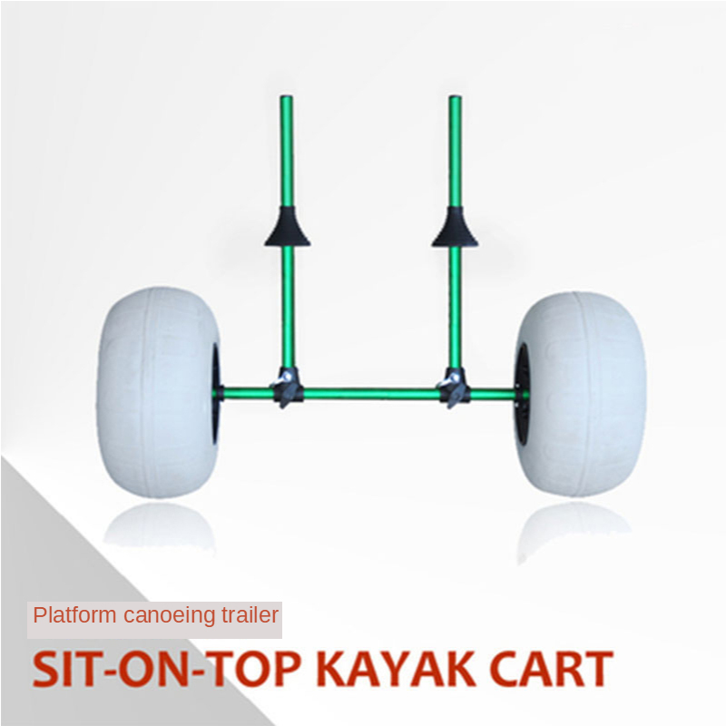 折りたたみ式直立カヤックトレーラー、プランジャープラットフォ - Fishing Kayak Cart のレビューと価格