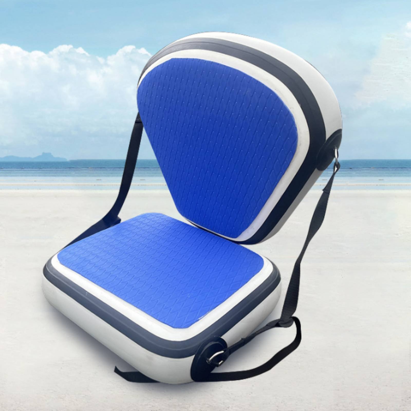 インフレータブルカヤックシートバックレストサポートインフレー - Fishing Kayak Seat のレビューと価格