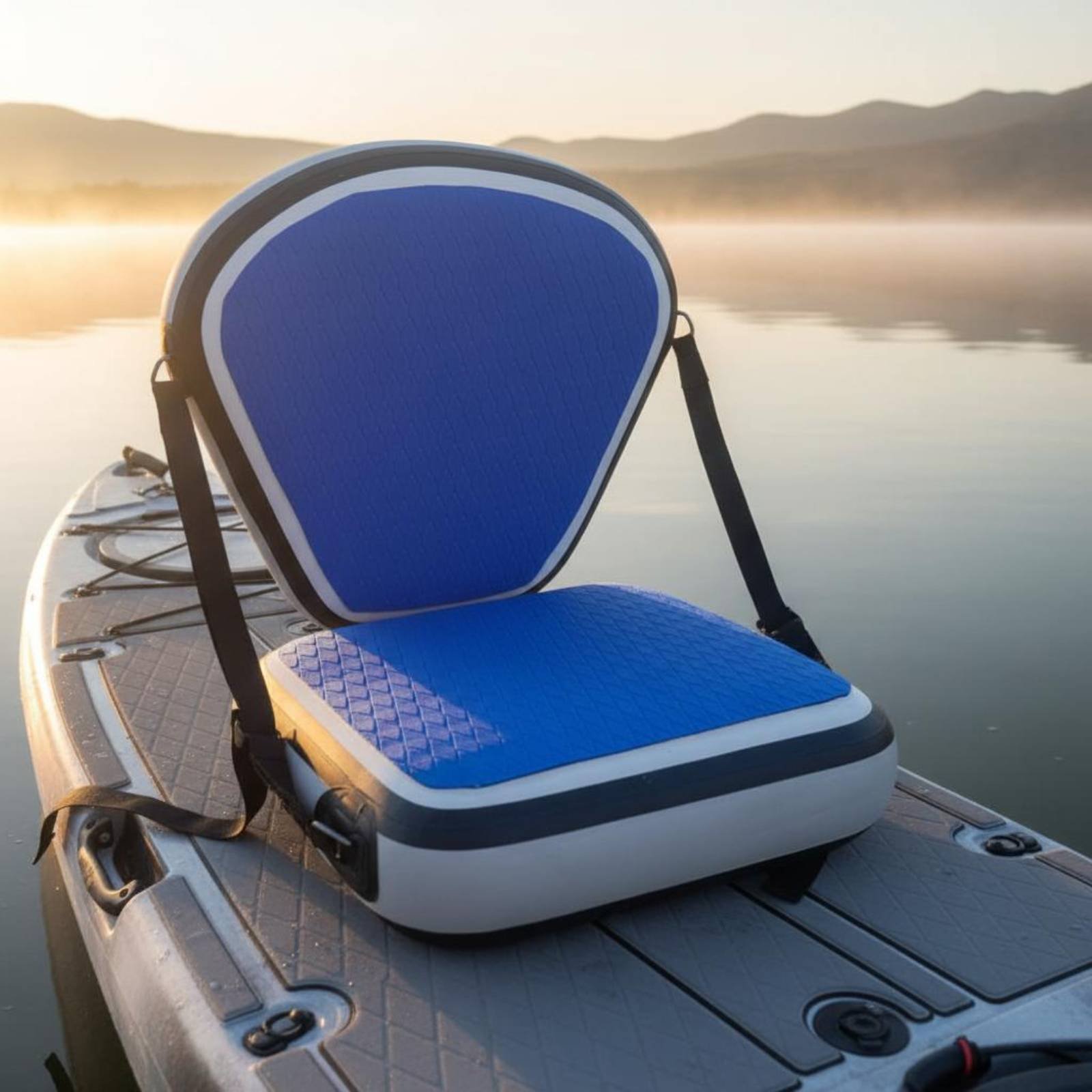 インフレータブルカヤックシートバックレストサポートインフレー - Fishing Kayak Seat のレビューと価格