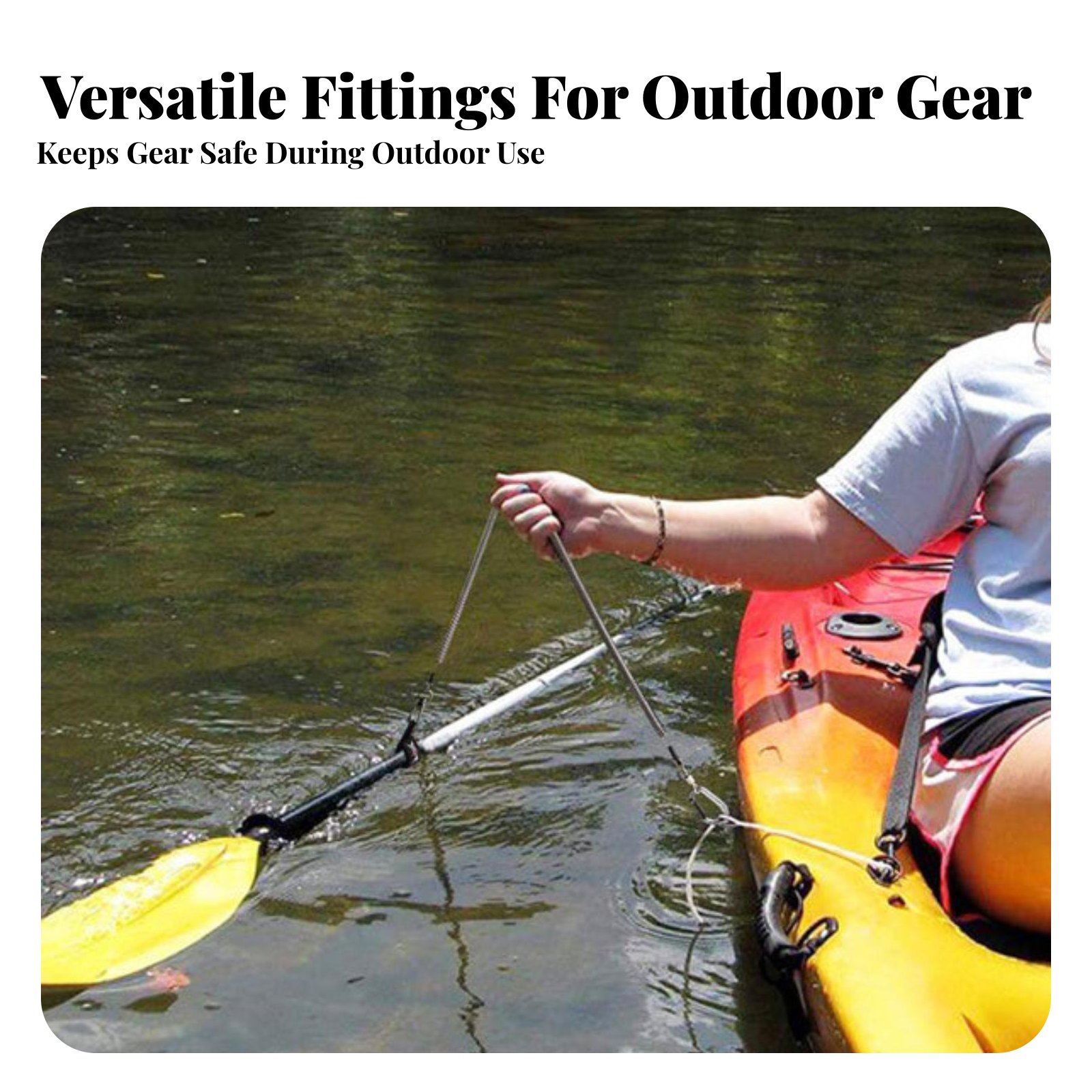 格納式ロッドリーシュ 調節可能なコイル状釣り用ランヤード カ - Fishing Kayak Paddle Leash のレビューと価格