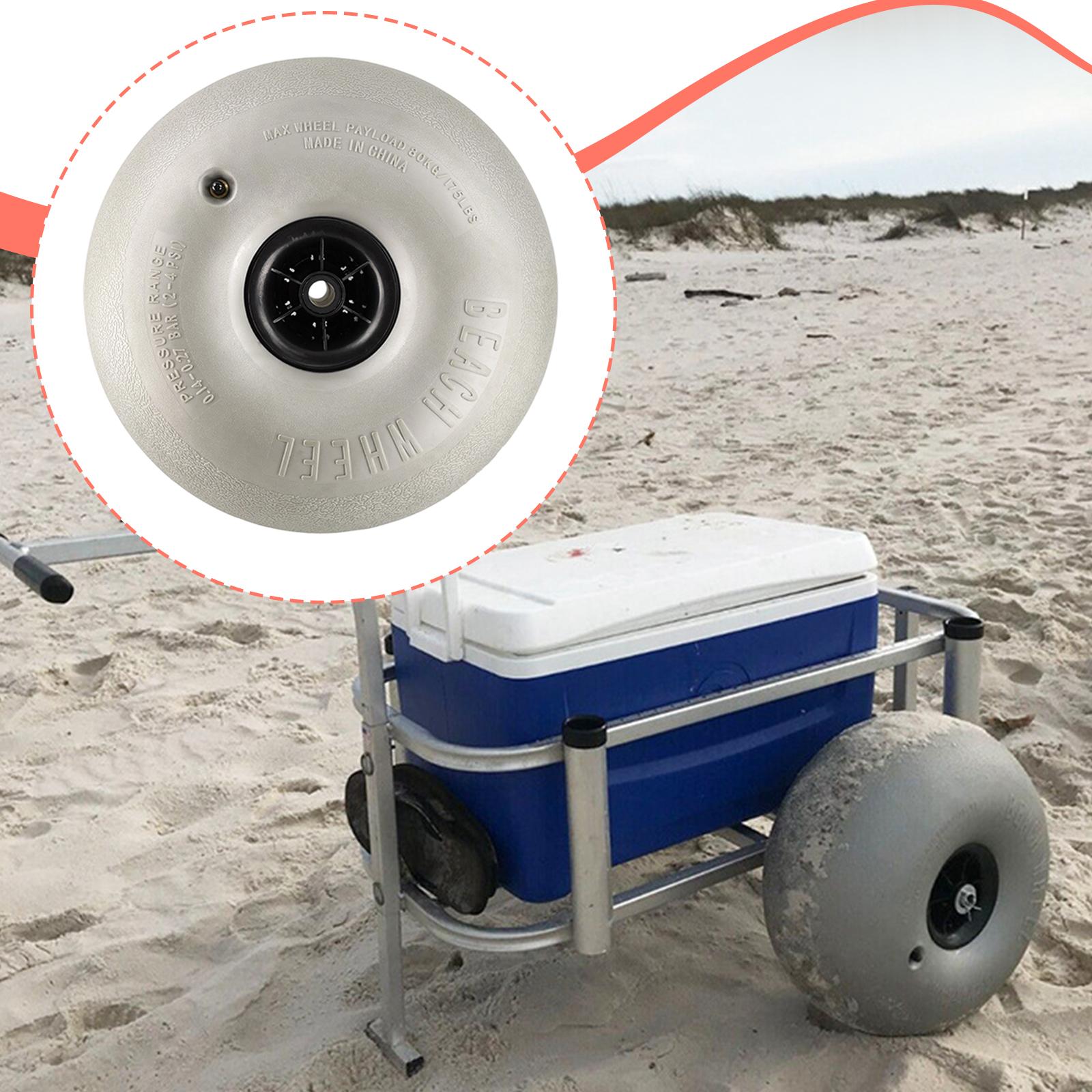 インフレータブルバルーンタイヤ 16インチ PVC交換用ホイ - Fishing Kayak Cart のレビューと価格