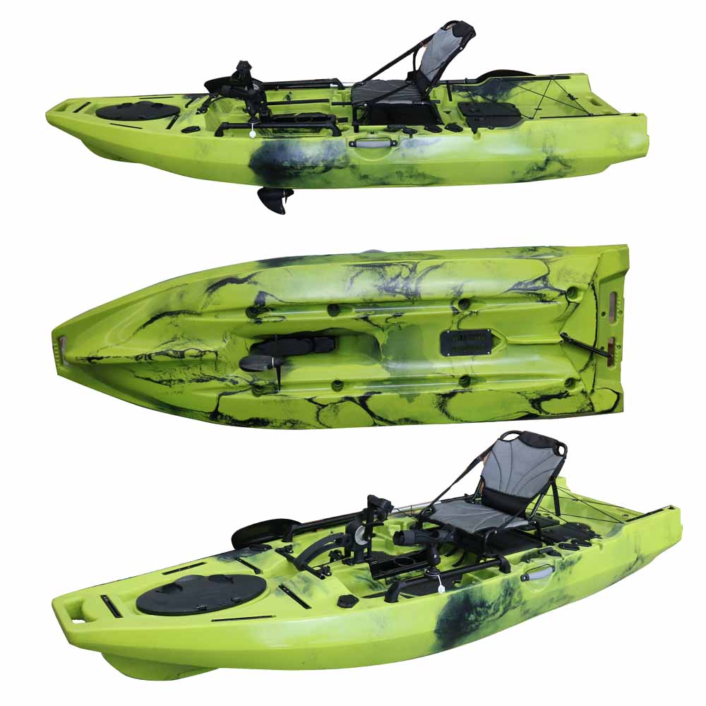 バイキング2026 1人乗りフィッシングカヤック ペダル駆動 - Fishing Kayak Sit On Top のレビューと価格
