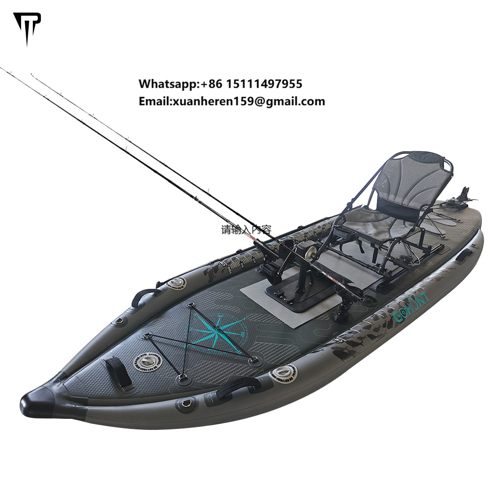 JTRDA 2024 新型インフレータブルカヤック ペスカ  - Fishing Kayak Pedal Drive のレビューと価格