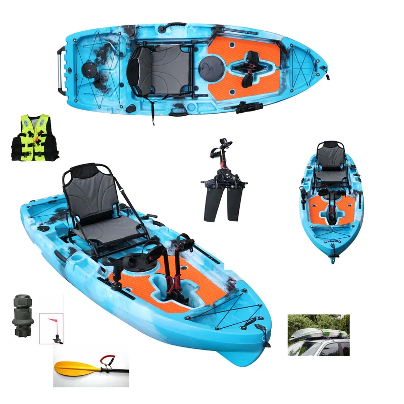 バイキングオーシャン シングル シットオントップ HDPE  - Fishing Kayak Sit On Top のレビューと価格